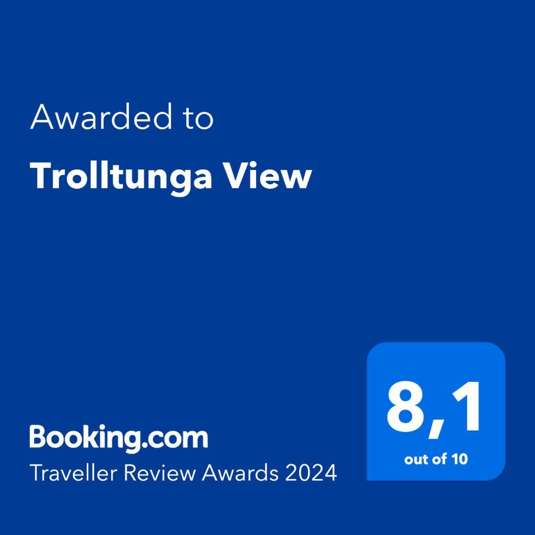 Apartamento Trolltunga View Tyssedal Exterior foto